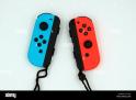 Nintendo Switch Joy-Con Controller Pair - Neon Red and Neon Blue