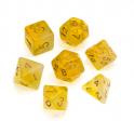 Tärningsset - Nebula Series: Yellow (DANS003)