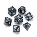 Tärningsset - Pearl Series: Black (DAPS010)