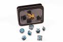Tärningsset - Razor Series: Blue Dragon Eye, Clear w Blue (DRRS010)