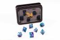Tärningsset - Razor Series: Purple Dragon Eye, Blue w Blue (DRRS018)