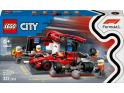 LEGO - City - F1 Pit Stop  and  Pit Crew with Ferrari Car (60443)