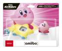 Amiibo Figurine - Kirby Air Riders - Kirby + Warp Star (Kantstött box)