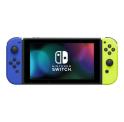 Nintendo Switch Basenhet med blåa och gula Joycons (Repig skärm)